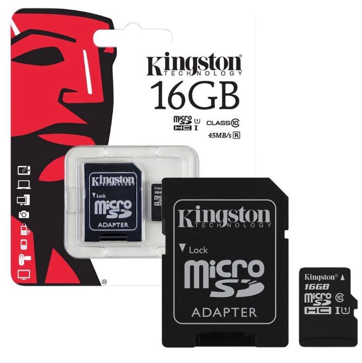 Thẻ USB THẺ NHỚ KINGTON 16G - CHÍNH HÃNG