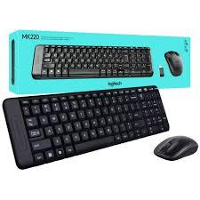 Bàn phím COMBO KHÔNG DÂY LOGITECH MK220 Bàn phím COMBO KHÔNG DÂY LOGITECH MK220