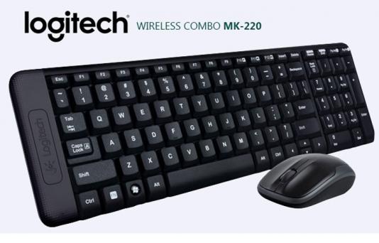 Bàn phím COMBO KHÔNG DÂY LOGITECH MK220 Bàn phím COMBO KHÔNG DÂY LOGITECH MK220