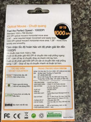 Chuột máy tính có dây MOUSE A4 TECH 720 - Chính hãng Chuột máy tính có dây MOUSE A4 TECH 720 - Chính hãng