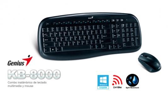 Bàn phím COMBO PHÍM CHUỘT KHÔNG DÂY GENIUS Bàn phím COMBO PHÍM CHUỘT KHÔNG DÂY GENIUS